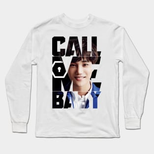 EXO Kai Call Me Baby Typography Long Sleeve T-Shirt